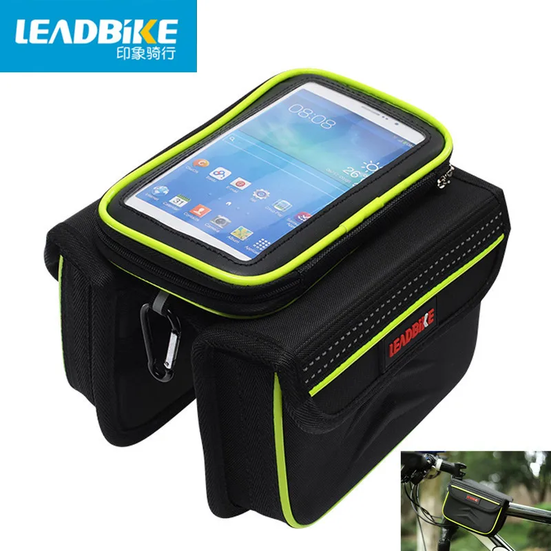 Сумка для велосипеда Leadbike с верхней передней рамой водонепроницаемая сумка