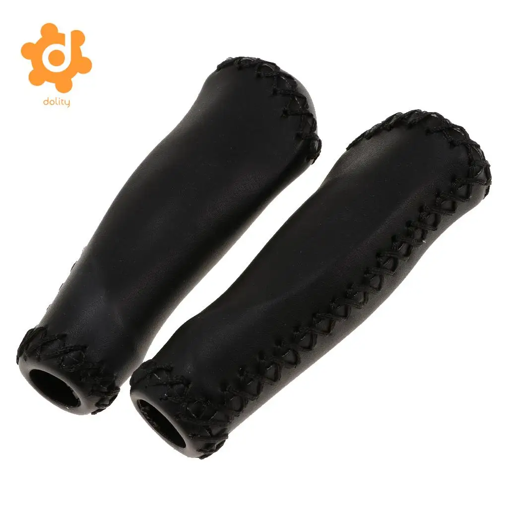 2Pcs/Set Universal Bike Handlebar Grips,Double Lock-on Bicycle Leather Grip Handle Bar End Holding Locking Grips
2Pcs/Set Universal Bike Handlebar Grips,Double Lock-on Bicycle Leather Grip Handle Bar End Holding Locking Grips
