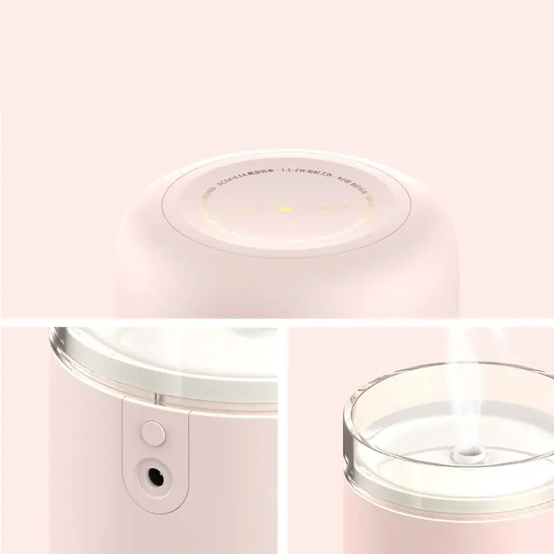 3 In 1 USB Air Humidifier Kit Electric Fragrance Essential Oil LED Diffuser