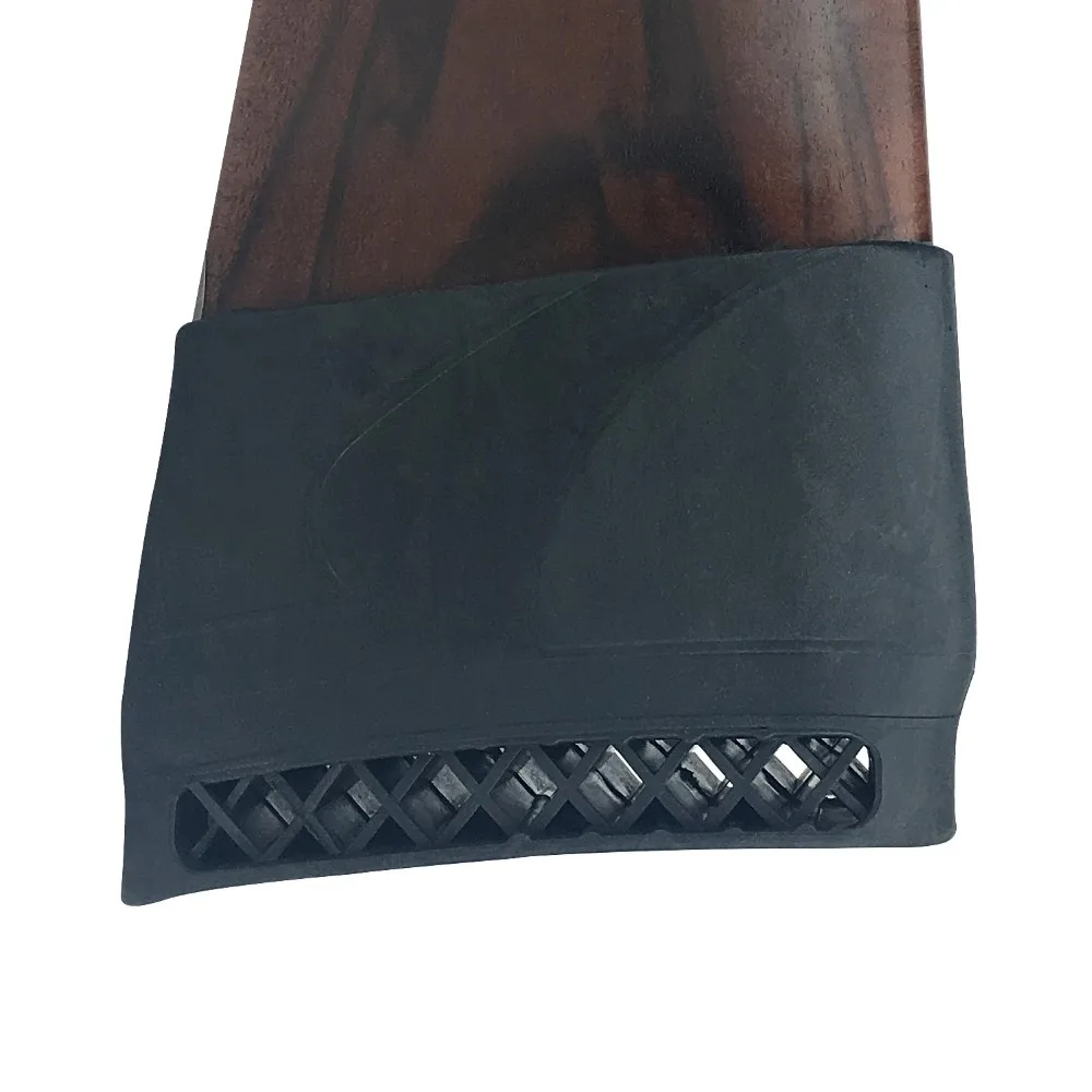 Hunting Rifle Rubber Recoil Pad Slip-On Buttstock Gun Shooting Extension Butt Protector | Спорт и развлечения