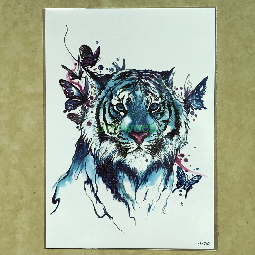 Waterproof Temporary Tattoo Sticker large watercolor tiger tatto stickers flash tatoo fake tattoos for women men
Waterproof Temporary Tattoo Sticker large watercolor tiger tatto stickers flash tatoo fake tattoos for women men