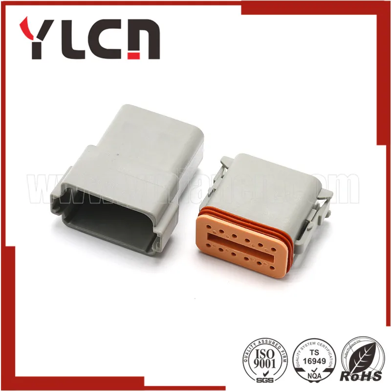 10 Sets Kits Twelve Pins Way DT06-12S DT04-12P Male Female Auto Connector Plug Waterproof Best Prices
10 Sets Kits Twelve Pins Way DT06-12S DT04-12P Male Female Auto Connector Plug Waterproof Best Prices
