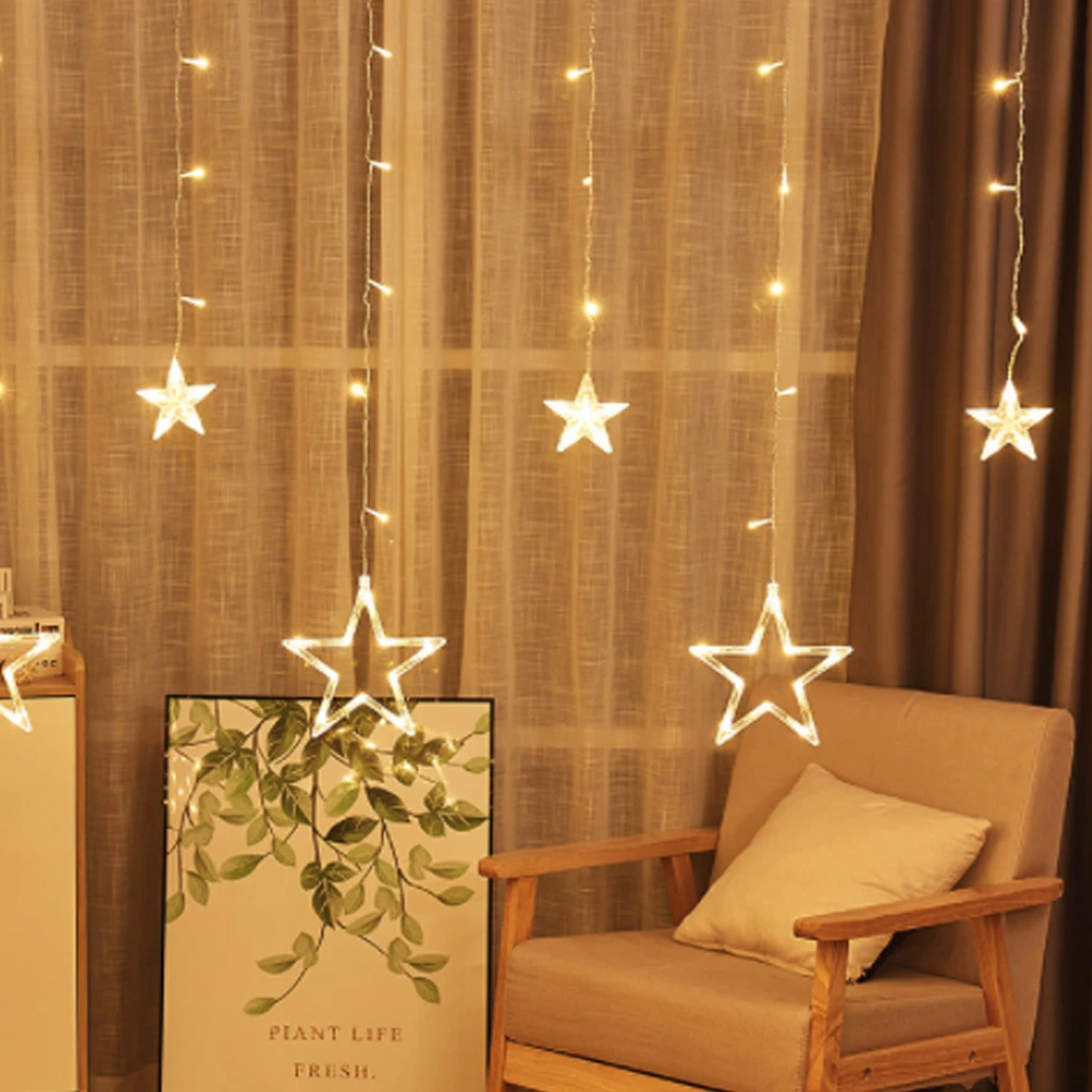LED Star String Light Twinkle Garlands Battery Powered Lamp Wedding Party Home Garden Bedroom Outdoor Indoor Wall Decoration
LED Star String Light Twinkle Garlands Battery Powered Lamp Wedding Party Home Garden Bedroom Outdoor Indoor Wall Decoration