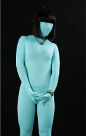 (AL951) Light Blue None Shiny Spandex Tights Unisex original Fetish Zentai Suits Second Skin Fetish zentai Wear
(AL951) Light Blue None Shiny Spandex Tights Unisex original Fetish Zentai Suits Second Skin Fetish zentai Wear