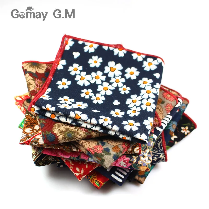 Fashion Suits Flower Printing Pocket Square 25cm*25cm Men's Cotton Handkerchiefs Chest Towel Ladies Hanky Hankies
Fashion Suits Flower Printing Pocket Square 25cm*25cm Men's Cotton Handkerchiefs Chest Towel Ladies Hanky Hankies