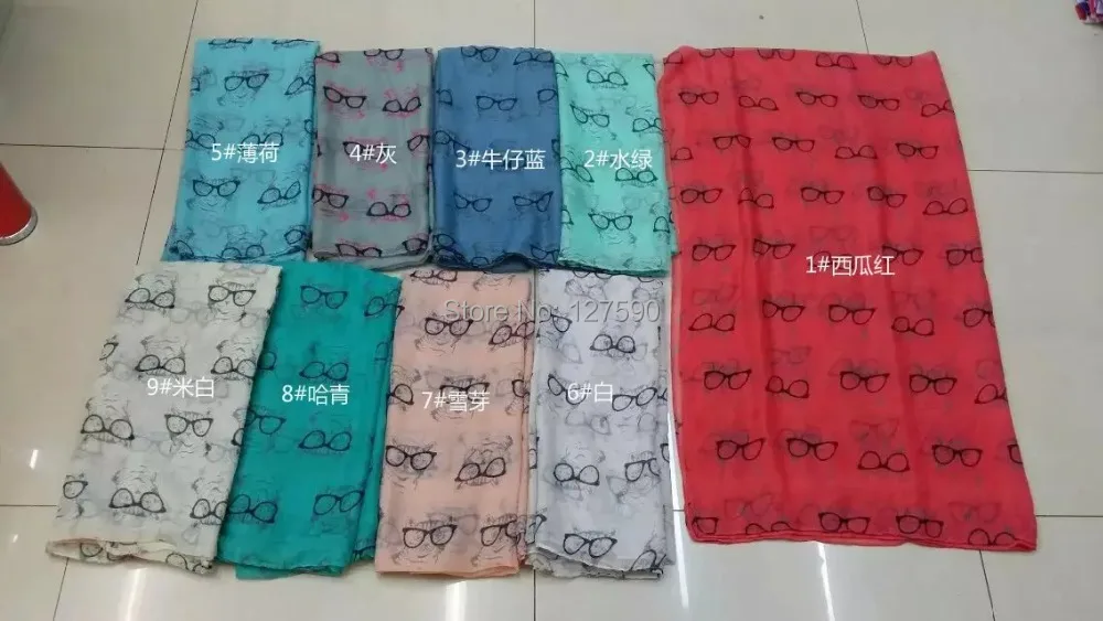 New Fashion Lovely Glass Cat Print Scarf Women Animal Print Shawl Scarves Cute Glass Cat Wrap Hijab Mix Color Free Shipping
New Fashion Lovely Glass Cat Print Scarf Women Animal Print Shawl Scarves Cute Glass Cat Wrap Hijab Mix Color Free Shipping