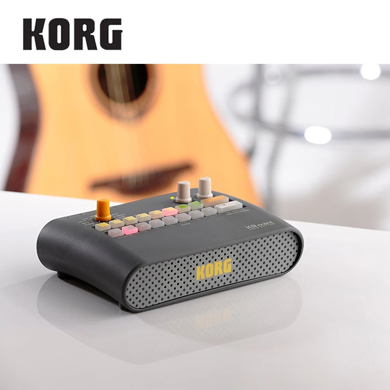 Мини-ритм-барабан Korg KR устройство для тренировки с разнообразными моделями |