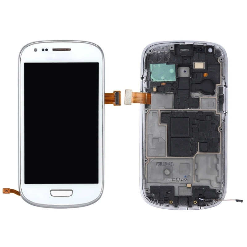 High Quality LCD Screen and Touch Panel with Frame Lcd Replacement Glass for Samsung Galaxy SIII mini / i8190 with Tool White
High Quality LCD Screen and Touch Panel with Frame Lcd Replacement Glass for Samsung Galaxy SIII mini / i8190 with Tool White