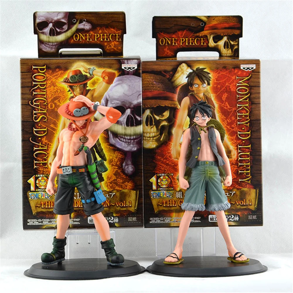 Anime One Piece 2 Years Later Luffy VS Ace PVC Action Figure Collectible Model Kids Toys Dolls 16CM 2Pcs/set
Anime One Piece 2 Years Later Luffy VS Ace PVC Action Figure Collectible Model Kids Toys Dolls 16CM 2Pcs/set