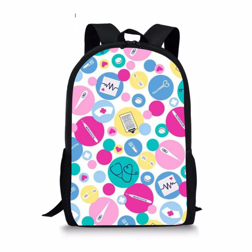 

Женский рюкзак с милым рисунком медсестры, школьный рюкзак для девочек-подростков, Корейская книга, детский рюкзак