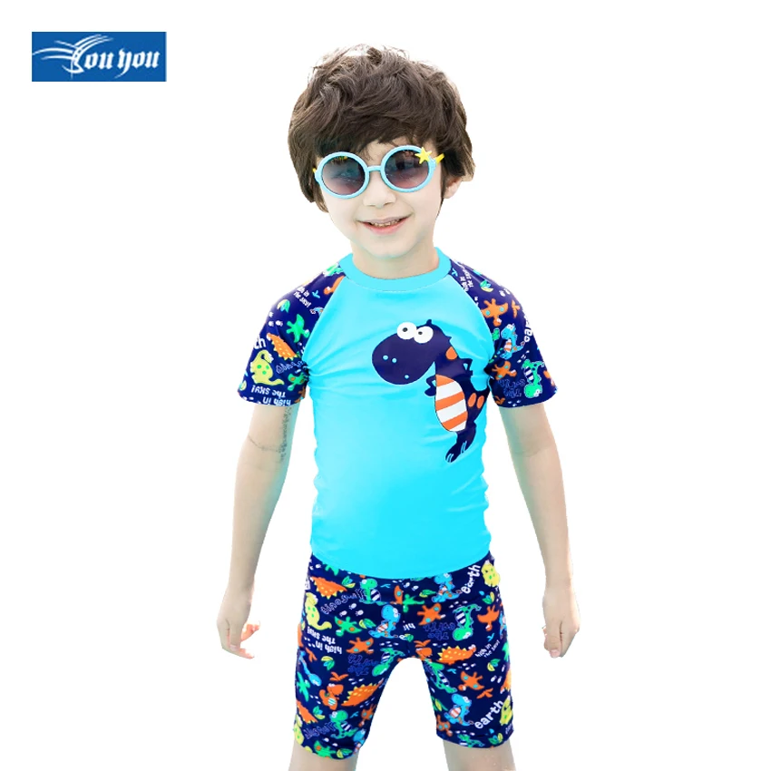 NuLL/летний открытый купальный костюм из двух предметов для мальчиков