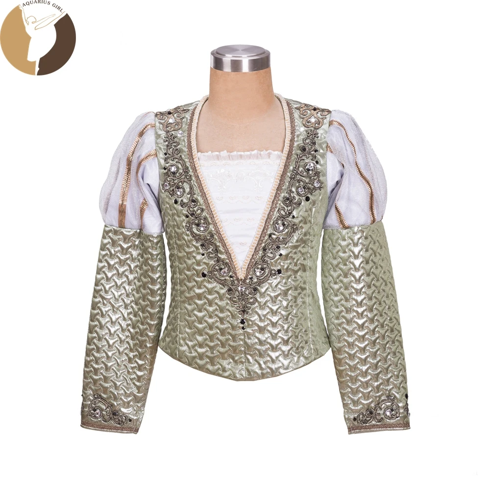 Professional Ballet Tunic Silver Fabric Silver Decorations Boy Dance Stage Tight Outwear Ballet Competition Male Costumes Wear
Professional Ballet Tunic Silver Fabric Silver Decorations Boy Dance Stage Tight Outwear Ballet Competition Male Costumes Wear