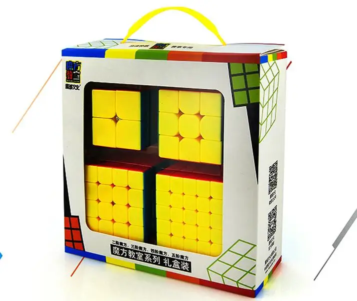 4PCS/Set Magic Cube Puzzle Logic Brain Teaser Gift Game Toys for Adults Children
4PCS/Set Magic Cube Puzzle Logic Brain Teaser Gift Game Toys for Adults Children