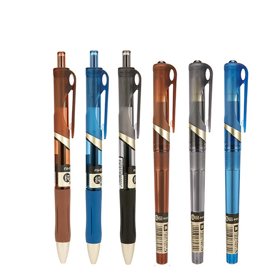 Gel Pen 0.5mm Black/Blue/Red Ink Refill Gel Ink Pens Office School Writing Supplies Business Pens Promotional Gift 3pcs/lot
Gel Pen 0.5mm Black/Blue/Red Ink Refill Gel Ink Pens Office School Writing Supplies Business Pens Promotional Gift 3pcs/lot