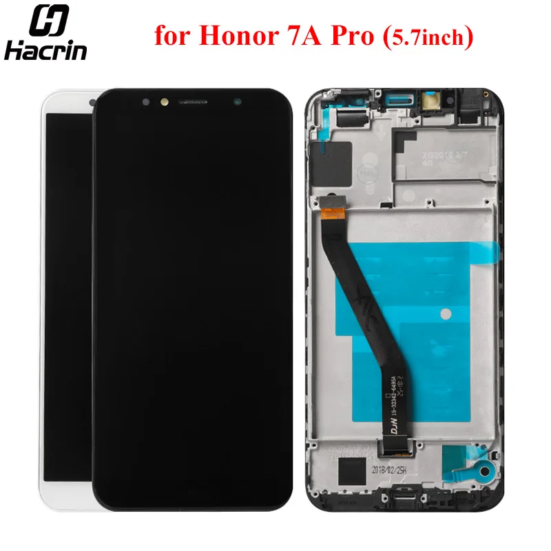 Для huawei Honor 7A Pro ЖК дисплей + сенсорный экран с рамкой Замена для AUM AL00 AL20 TL00 TL20 L29