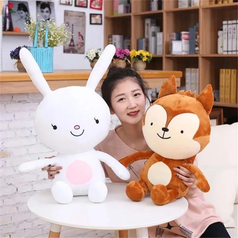 30CM One Piece Baby High Quality Lovely TV Animal Wolf&Rabbit Super Soft PP Cotton Stuffed Plush Dolls Kids Toys Friends Present
30CM One Piece Baby High Quality Lovely TV Animal Wolf&Rabbit Super Soft PP Cotton Stuffed Plush Dolls Kids Toys Friends Present