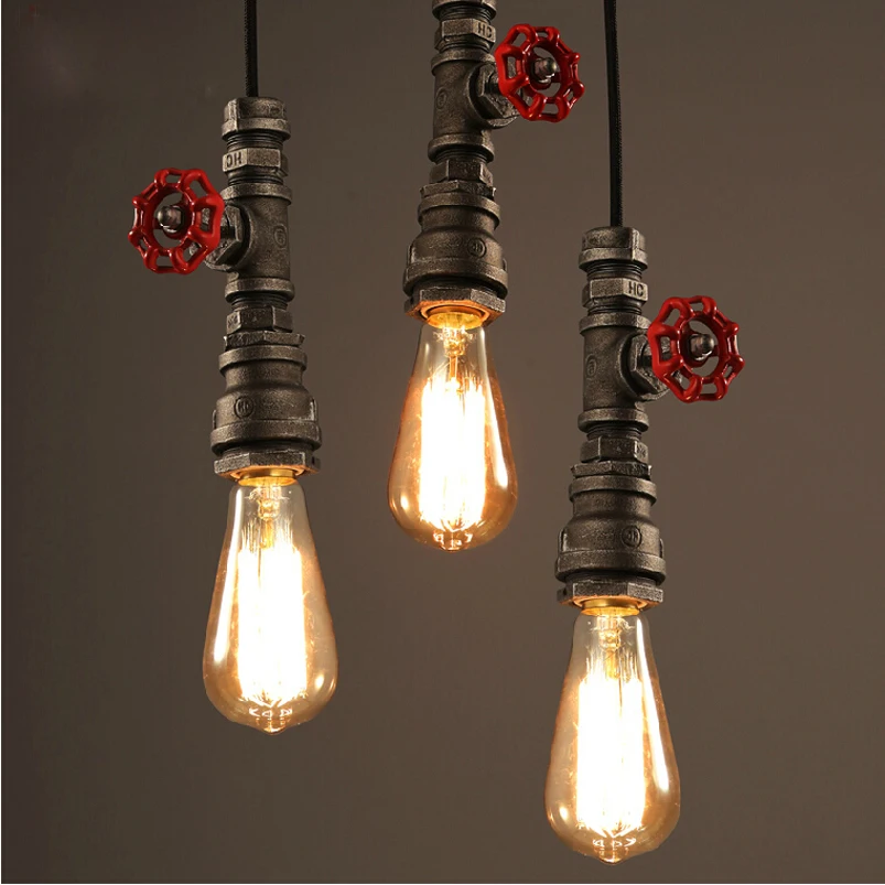Amercian Industry Wind Loft Pendant Lamps Water Pipe Retro Lamps Dining Room Kitchen Bar Pub Club Cafe Restaurant Chandelier
Amercian Industry Wind Loft Pendant Lamps Water Pipe Retro Lamps Dining Room Kitchen Bar Pub Club Cafe Restaurant Chandelier
