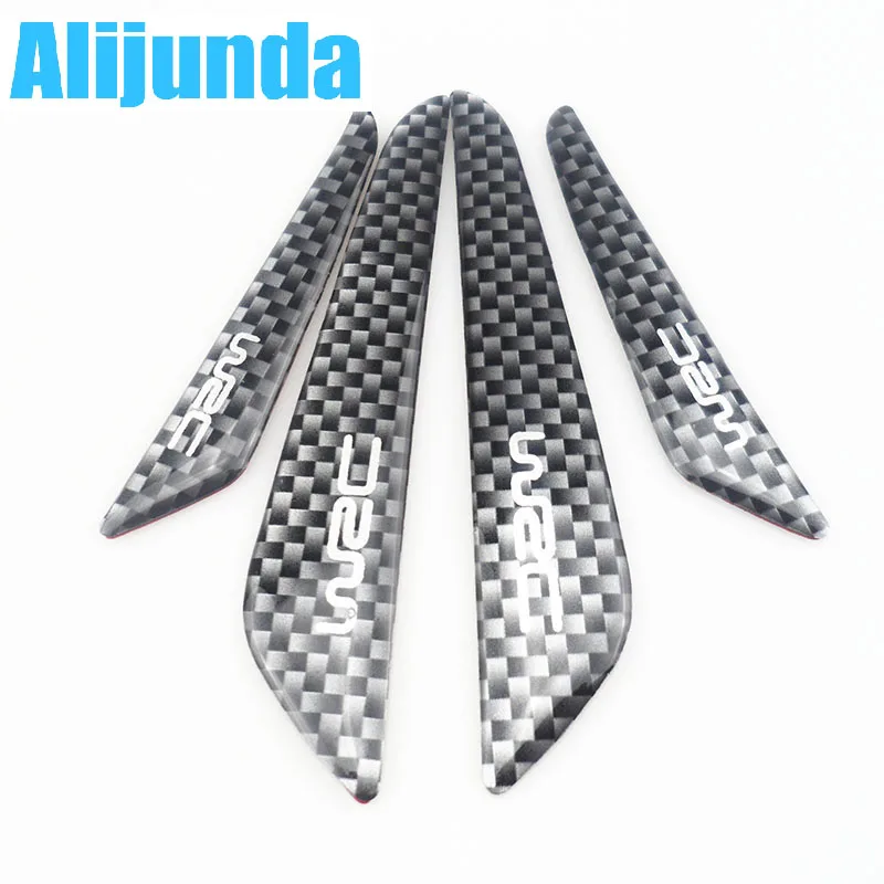 Alijunda защита края двери волоконная боковой для Volkswagen vw POLO Tiguan Passat Golf EOS Scirocco Jetta |