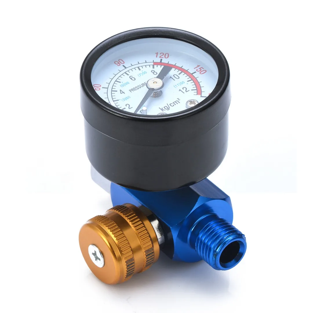 1/4" Scratch Air Pressure Regulator Gauge Spray Aluminum Alloy Spray Gun Pressure Gauge Regulato In-Line Water Trap Filter Tool
1/4" Scratch Air Pressure Regulator Gauge Spray Aluminum Alloy Spray Gun Pressure Gauge Regulato In-Line Water Trap Filter Tool