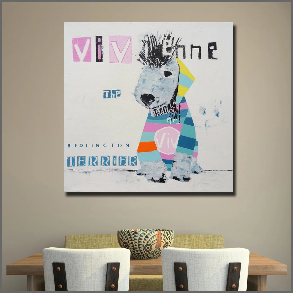 Wlong модная печать картина маслом холст животное the Bedlington Terrier настенное искусство, настенные картины для гостиной спальни офиса
Wlong модная печать картина маслом холст животное the Bedlington Terrier настенное искусство, настенные картины для гостиной спальни офиса