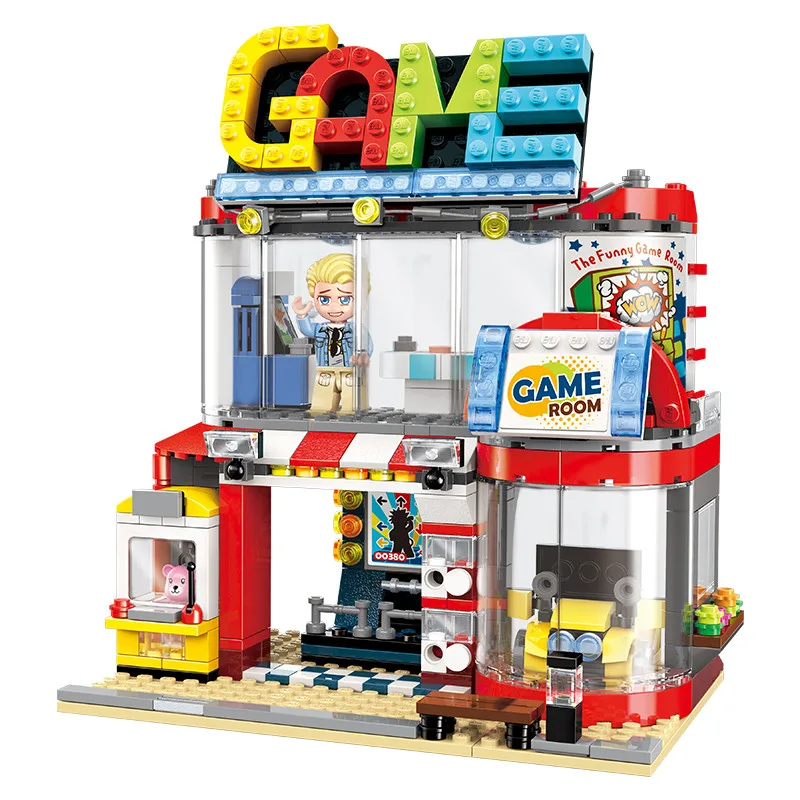 Enlighten Building Block Colorful City Cool Play Room 4 Figures 461pcs Educational Bricks Toy Boy Gift-No Box
Enlighten Building Block Colorful City Cool Play Room 4 Figures 461pcs Educational Bricks Toy Boy Gift-No Box