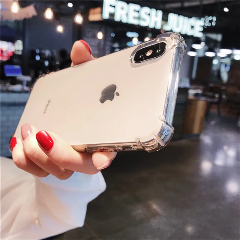 ТПУ подушка безопасности противоударный чехол для нового Iphone11 Pro 11Pro Max