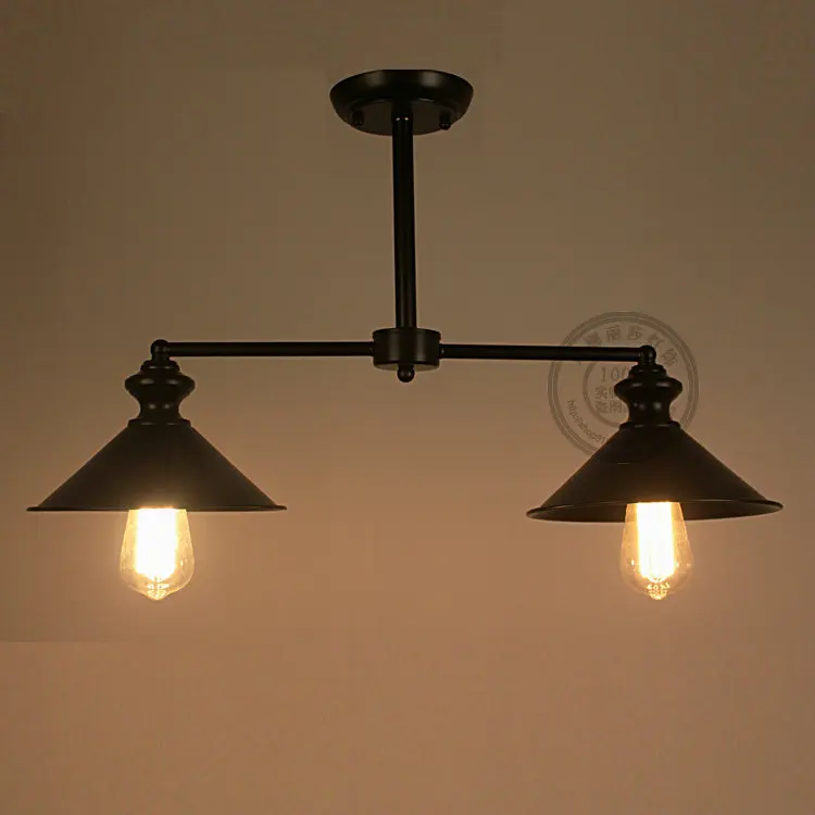 industr black pendant lights 2 heads restaurant bedroom retro half lamp study craft warm living room pendant lamps GY166
industr black pendant lights 2 heads restaurant bedroom retro half lamp study craft warm living room pendant lamps GY166
