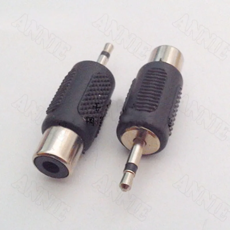 100pcs/lot 2.5 Mono Channel To AV Connector Adapter RCA Male To Female Socket Single To Single
100pcs/lot 2.5 Mono Channel To AV Connector Adapter RCA Male To Female Socket Single To Single