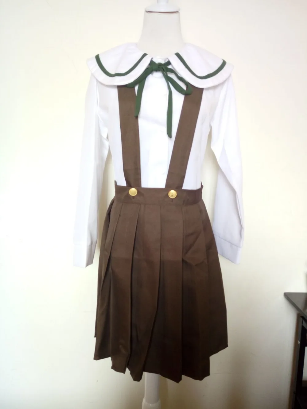 Danganronpa Dangan Ronpa Chihiro Fujisaki Cosplay Costume Full Set Women Girl's Halloween Costumes Tops+skirt+shirt+tie
Danganronpa Dangan Ronpa Chihiro Fujisaki Cosplay Costume Full Set Women Girl's Halloween Costumes Tops+skirt+shirt+tie