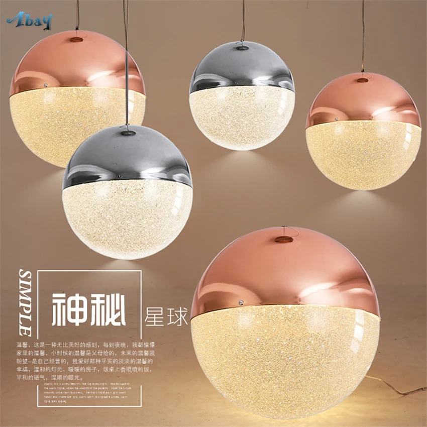 Modern Luxury Crystal Planet Pendant Lights Staircase Dining Room Bedroom Living Flashing Hanging Lamps Acrylic Decor Fixtures
Modern Luxury Crystal Planet Pendant Lights Staircase Dining Room Bedroom Living Flashing Hanging Lamps Acrylic Decor Fixtures