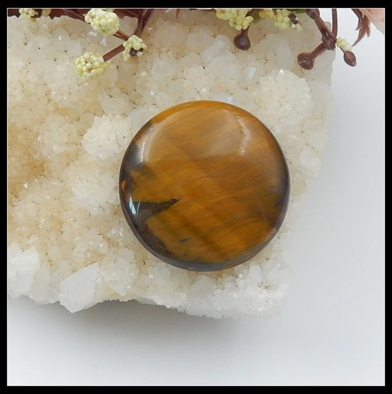 Оптовая продажа, 1 шт., Круглый Кабошон Tiger'Eye, 30x7 мм, 22,15 г, модные ювелирные аксессуары
Оптовая продажа, 1 шт., Круглый Кабошон Tiger'Eye, 30x7 мм, 22,15 г, модные ювелирные аксессуары