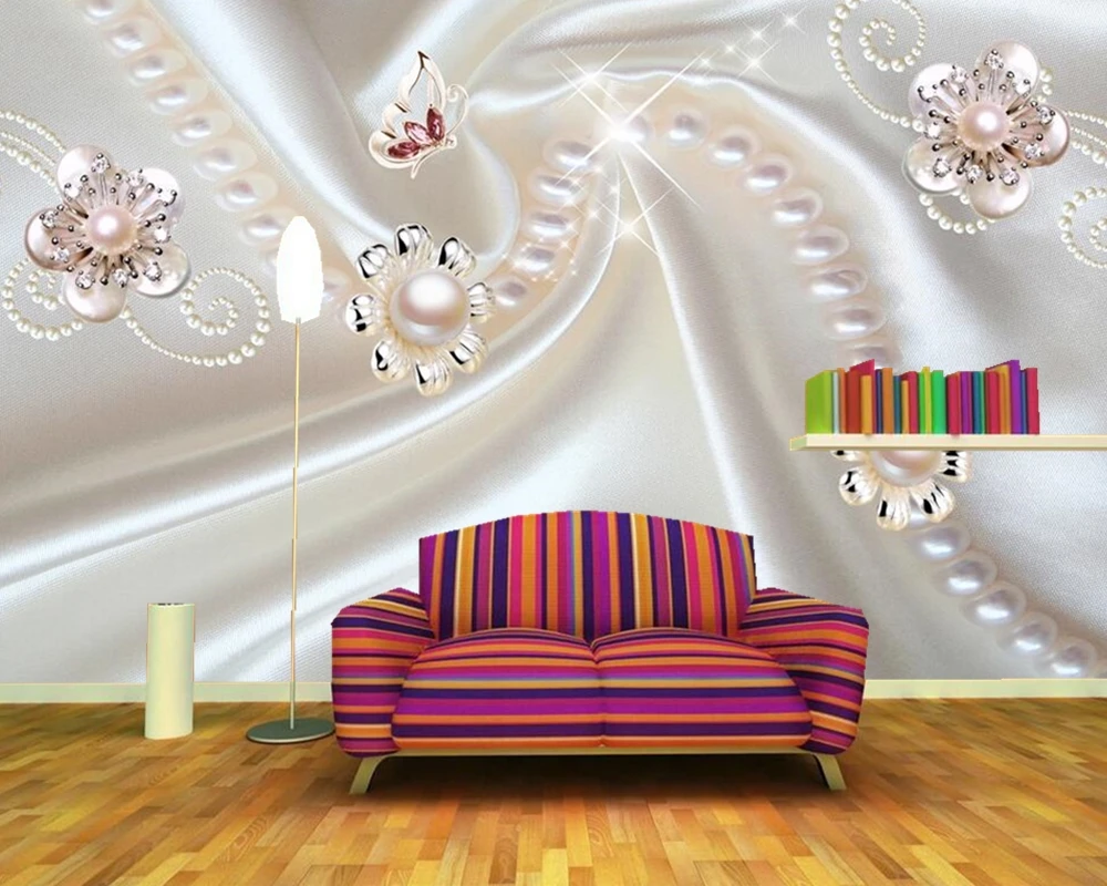 Simple fashion jewelry flower 3d wallpaper mural papel de parede for living room sofa TV wall bedroom wall papers home decor
Simple fashion jewelry flower 3d wallpaper mural papel de parede for living room sofa TV wall bedroom wall papers home decor
