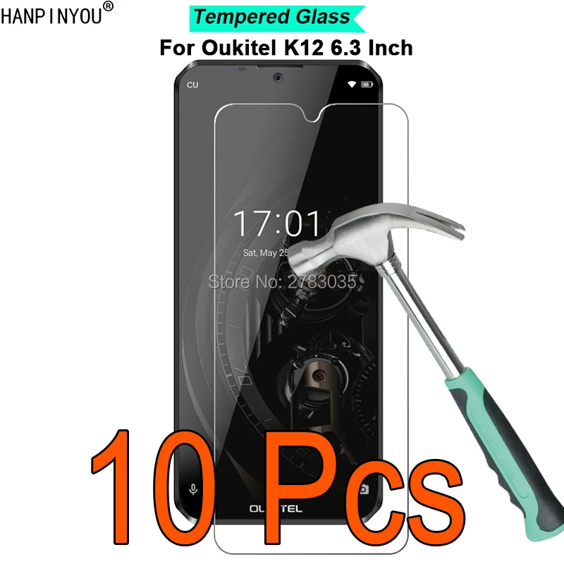 10 Pcs/Lot For Oukitel K12 6.3" 9H Hardness 2.5D Ultra-thin Toughened Tempered Glass Film Screen Protector Guard
10 Pcs/Lot For Oukitel K12 6.3" 9H Hardness 2.5D Ultra-thin Toughened Tempered Glass Film Screen Protector Guard