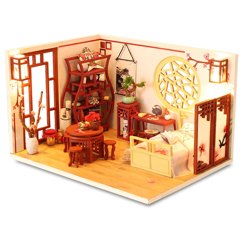 Cutebee Doll House Furniture Miniature Dollhouse DIY Miniature House Room Box Theatre Toys for Children stickers DIY J010
Cutebee Doll House Furniture Miniature Dollhouse DIY Miniature House Room Box Theatre Toys for Children stickers DIY J010