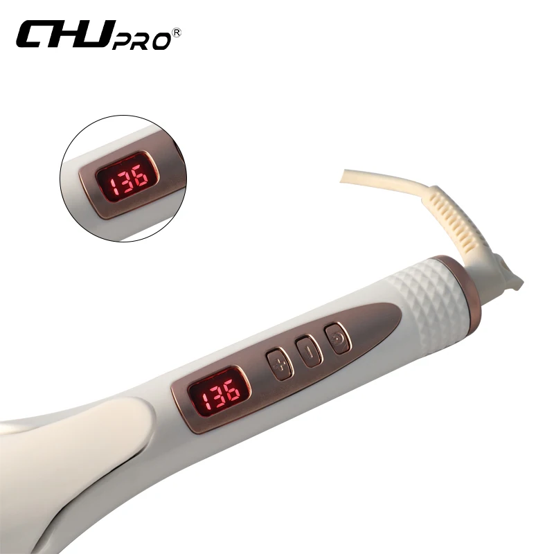 CHJ 2 в 1 выпрямитель для волос керамический мини выпрямление утюжок плоский