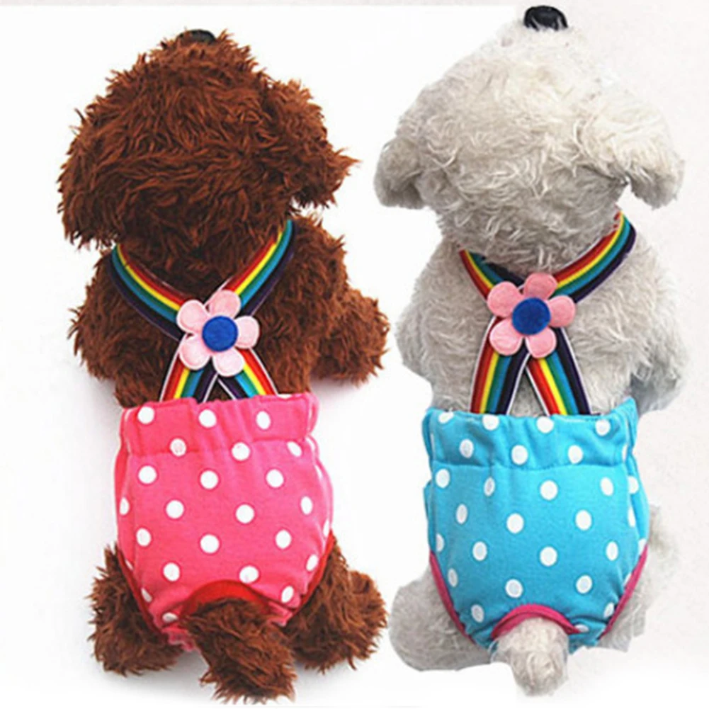 Pet Physiological Pants Polka Dot Striped Female Dog Underwear Sanitary Diaper Female Dog Diaper Cotton Sanitary Pants Pet Dog
Pet Physiological Pants Polka Dot Striped Female Dog Underwear Sanitary Diaper Female Dog Diaper Cotton Sanitary Pants Pet Dog