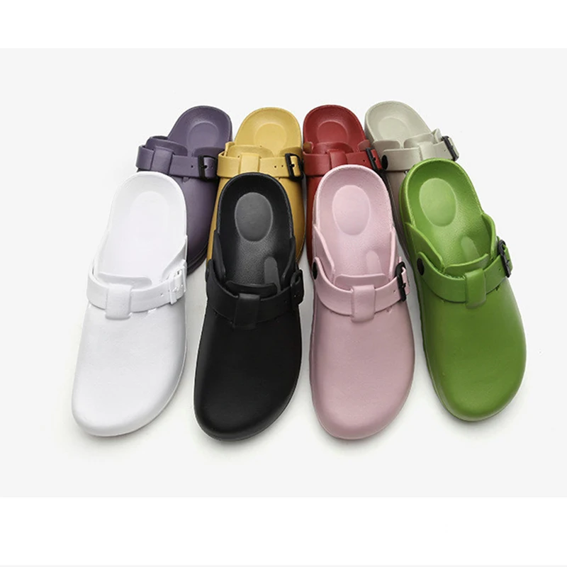 Wholesale High Quality Women's Summer Slippers EVA Clogs Surgical Shoes Hospital Anti-Slip Sandal Mules Medical Nursing Shoes
Wholesale High Quality Women's Summer Slippers EVA Clogs Surgical Shoes Hospital Anti-Slip Sandal Mules Medical Nursing Shoes