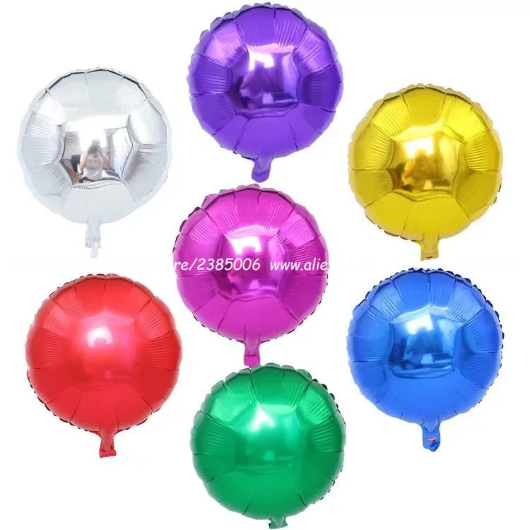 1pcs/lot 18'' Round Shape rose gold Colorful foil Balloons Inflatable air Helium Foil Ball Wedding birthday Party Suppiles
1pcs/lot 18'' Round Shape rose gold Colorful foil Balloons Inflatable air Helium Foil Ball Wedding birthday Party Suppiles