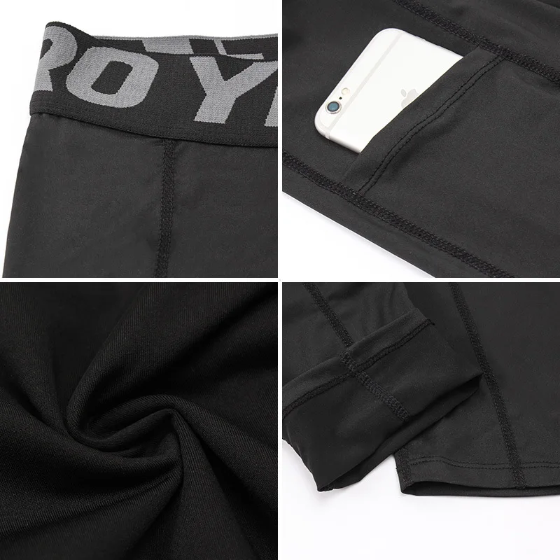 Men Compression Running Pants With Pocket Fitness Sports Tight Pants Quick Dry Breathable Anti Sweat Gym Training Leggings
Men Compression Running Pants With Pocket Fitness Sports Tight Pants Quick Dry Breathable Anti Sweat Gym Training Leggings