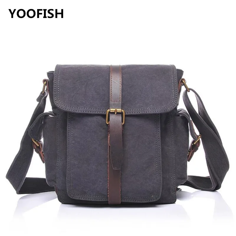 YOOFISH Hot selling Classic Canvas Vintage Men Khaki/Army green/Gray Handbag Shoulder bag Crossbody bag Free Shipping XZ-059
YOOFISH Hot selling Classic Canvas Vintage Men Khaki/Army green/Gray Handbag Shoulder bag Crossbody bag Free Shipping XZ-059