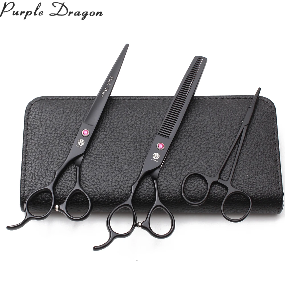 Z8001 7" Left-Hand Stainless Black Dogs Grooming Kit Animal Scissors Straight Scissors Thinning Shears Professional Pet Scissors
Z8001 7" Left-Hand Stainless Black Dogs Grooming Kit Animal Scissors Straight Scissors Thinning Shears Professional Pet Scissors