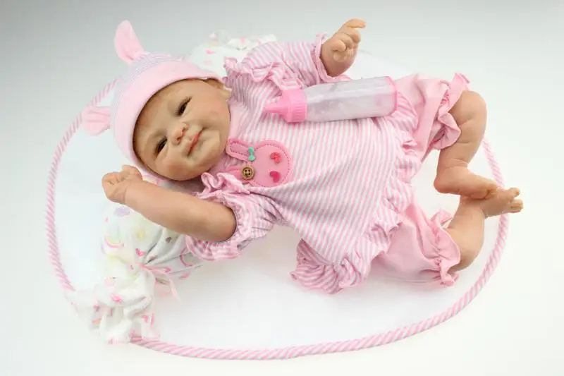 45CM Baby Soft Silicone Newborn Baby Handmade Simulation Dolls Sleeping Doll Early Education Dolls Movie Photo Model Dolls Toys
45CM Baby Soft Silicone Newborn Baby Handmade Simulation Dolls Sleeping Doll Early Education Dolls Movie Photo Model Dolls Toys