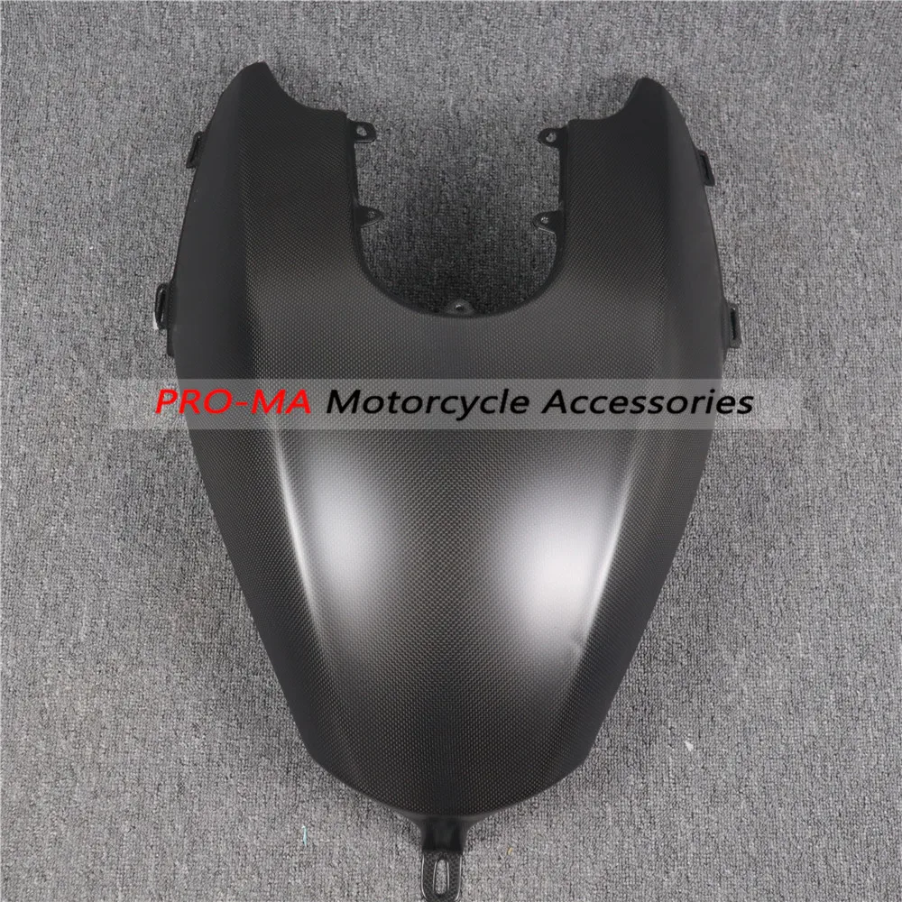 Крышка бака мотоцикла из углеродного волокна для Ducati Diavel 2010 2018 простой