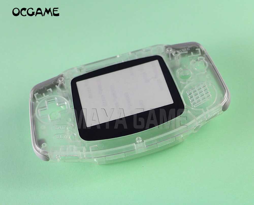 

OCGAME 10 шт./лот, новый чехол с полным покрытием корпуса + Полная кнопка и винты для консоли Gameboy Advance GBA
