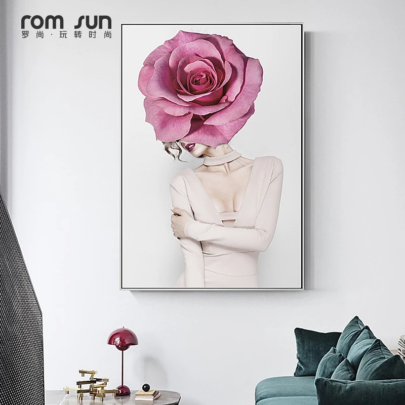 LS Nordic Beauty Woman Classical Canvas Painting Flowers Posters And Prints Wall Pictures For Living Room Girls Room Creative HD
LS Nordic Beauty Woman Classical Canvas Painting Flowers Posters And Prints Wall Pictures For Living Room Girls Room Creative HD