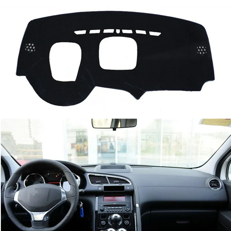 

For Peugeot 3008 2013 2014 2015 2016 Dashboard Cover Mat Pad Sun Shade Visor Instrument Cover Carpet Car Styling Accessories LHD