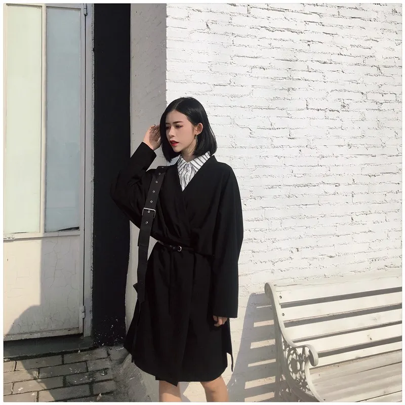 Pop Fashion Autumn Long Sleeve Solid Overcoats Women Adjustable High Waist Long Trench Coats Office V-Neck Belt Windbreakers
Pop Fashion Autumn Long Sleeve Solid Overcoats Women Adjustable High Waist Long Trench Coats Office V-Neck Belt Windbreakers