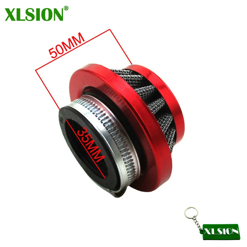 XLSION 35 мм воздушный фильтр для 50cc 70cc 90cc 110cc 125cc Honda Yamaha Kawasaki Suziki Pit Dirt Bike ATV