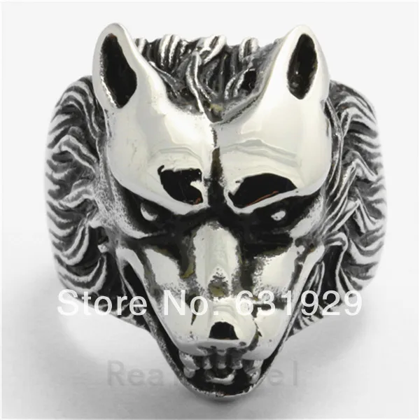 Free Shipping Men Wolf King Rings Vintga Cool Finger Rings 316L Stainless Steel Wolf Shape Ring
Free Shipping Men Wolf King Rings Vintga Cool Finger Rings 316L Stainless Steel Wolf Shape Ring