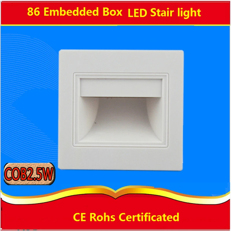 2pcs/lot 0.6W /1.5W/2.5W 85-265Vac led stair light ,Night Lamp for 86 box, led footlight for corridor,stairs,passway,bathroom
2pcs/lot 0.6W /1.5W/2.5W 85-265Vac led stair light ,Night Lamp for 86 box, led footlight for corridor,stairs,passway,bathroom